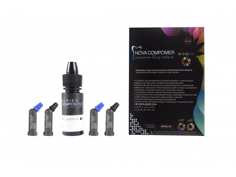 Nova Compomer Rainbow Compomers Imicryl Dental